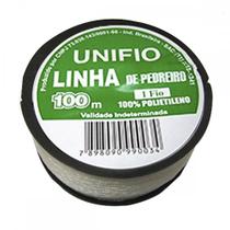 Linha Para Pedreiro Trancada Unifio 100M . / Kit C/ 12 Peças