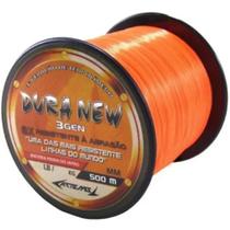 Linha Para Pesca Artemis Dura New 0,40mm 40lb-19,48kg Monofilamento Carretel Com 500m Cor Laranja