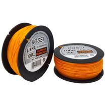 LINHA PEDR TRANÇ 100M LARANJA 01 unidade - Polifio