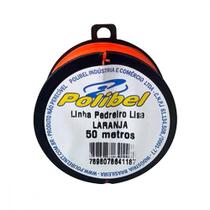 Linha Pedreiro 1 Fio Laranja Polibel 50M 1194 - Kit C/12 Linha Pedreiro 1 Fio Laranja Polibel 50M 1194 - Kit C/12
