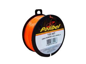 Linha pedreiro laranja 100mt polibel