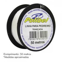 Linha Pedreiro Polibel Trançada C/ 50Mt - Kit C/12 Unidades Linha Pedreiro Polibel Trançada C/ 50Mt - Kit C/12 Unidades