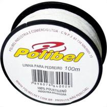 Linha Pedreiro Trancada Polibel 100M 29 - Kit C/12