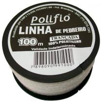 Linha Pedreiro Trancada Polifio 100M 7898090991000 - Kit C/12