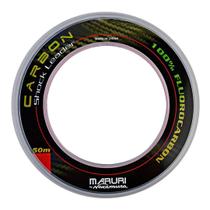 Linha Pesca 100% Fluorcarbon Shock Leader Maruri Nakamura - 0.35mm 16.6Lbs 50m