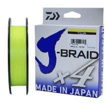 Linha Pesca Daiwa J-braid X4 Multifilamento 135mt 0,21m 20lb
