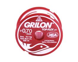 Linha Pesca Grilon Uv Br 0,70Mmx100M