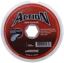 Linha Pesca Monofilamento Action 0,33Mm Suporta 9,2Kg 100Mt