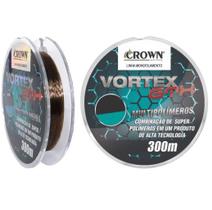 Linha Pesca Monofilamento Crown Vortex Gtx 0,37mm 30lb 300mt