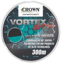 Linha Pesca Monofilamento Crown Vortex Gtx 0,43Mm 40Lb 300Mt