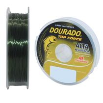 Linha Pesca Monofilamento Dourado Top Force 0.20m Sup 3.6kg Linha Pesca Monofilamento Dourado Top Force 0.20m Sup 3.6kg