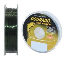 Linha Pesca Monofilamento Dourado Top Force 0.30m Sup 6.7kg Linha Pesca Monofilamento Dourado Top Force 0.30m Sup 6.7kg