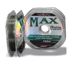 Linha Pesca Monofilamento Max Force 0,23mm Suporta 5,6kg