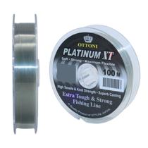 Linha Pesca Monofilamento Platinum Xt 100mt 0.60m Sup.43.5kg
