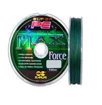 Linha Pesca Multifilamento Maruri Max Force 4X 0.24Mm - 100M Linha Pesca Multifilamento Maruri Max Force 4X 0.24Mm - 100M