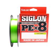 Linha Pesca Sunline Siglon Light Green X8 50lbs 300m 0,296mm