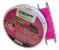 Linha Pesqueiro Pro Tamba Rosa Pink Soft 0.37Mm 300M