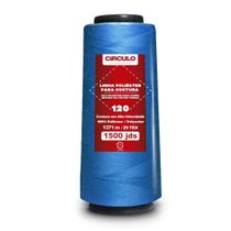 Linha Poliester Circulo Costura 1500 Jardas Cor - 264 Acqua