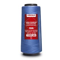 Linha Poliester Circulo Costura 1500 Jardas Cor - 284 Turquesa