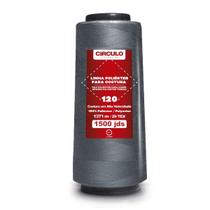 Linha Poliester Circulo Costura 1500 Jardas Cor - 360 Chumbo