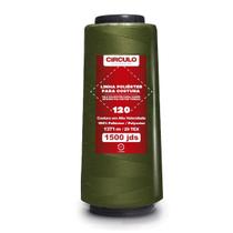 Linha Poliester Circulo Costura 1500 Jardas Cor - 418 Eucalipito