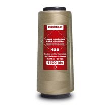 Linha Poliester Circulo Costura 1500 Jardas Cor - 456 Amêndoa