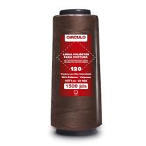 Linha Poliester Circulo Costura 1500 Jardas Cor - 492 Tabaco Linha Poliester Circulo Costura 1500 Jardas Cor - 492 Tabaco
