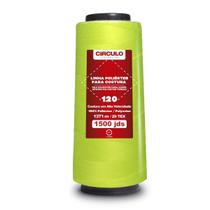Linha Poliester Circulo Costura 1500 Jardas Cor - 503 Amarelo Neon