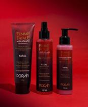 Linha Poran Femme Fatale Iluminador Hidratante Body Splash Irresistível Fatal Feminina Extase Secreta Provocante Linha Poran Femme Fatale Iluminador Hidratante Body Splash Irresistível Fatal Feminina Extase Secreta Provocante