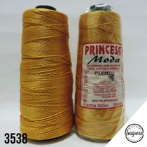 Linha Princesa Moda 500m Dourado/crochê / Tranças Para Cabelo - Incomfio