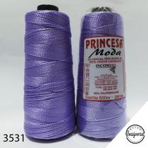 Linha Princesa Moda 500m Violeta/crochê / Tranças Para Cabelo - Incomfio