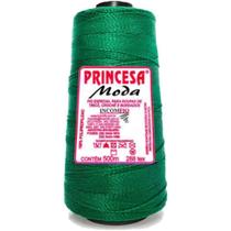 Linha princesa moda cor 3514 verde bandeira 500 mts - INCONFIO