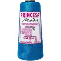Linha princesa moda cor 3532 azul pacífico unidade Linha princesa moda cor 3532 azul pacífico unidade