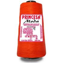 Linha princesa moda cor 3542 laranja 500 mts unidade