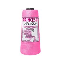 Linha princesa moda cor 3552 rosa fluorescente unidade Linha princesa moda cor 3552 rosa fluorescente unidade
