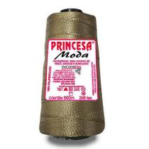 Linha Princesa Moda Fio Grosso Cone com 500 Metros 100% Polipropileno Incomfio para Trança de Cabelo, Box Braids, Tricô, Nagô e Crochê