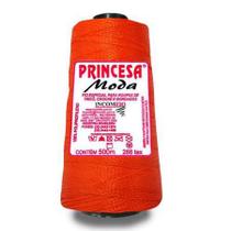 Linha Princesa Moda Fio Grosso Cone com 500 Metros 100% Polipropileno Incomfio para Trança de Cabelo, Box Braids, Tricô, Nagô e Crochê