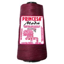 Linha Princesa Moda Fio Grosso Cone com 500 Metros de 288 TEX Incomfio para Trança de Cabelo, Crochê, Tricô, Box Braids e Artesanato