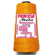 Linha Princesa Moda Fio Grosso Cone com 500 Metros de 288 TEX Incomfio para Trança de Cabelo, Crochê, Tricô, Box Braids e Artesanato