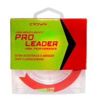 Linha Pro Leader 0,47mm 50mts Fluorcarbon - Jogá Linha Pro Leader 0,47mm 50mts Fluorcarbon - Jogá