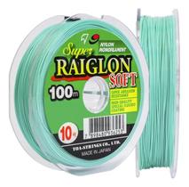 Linha raiglon soft 0,43m verde 100mt Linha raiglon soft 0,43m verde 100mt