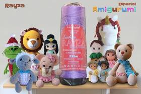 Linha RAYZA Amigurumi - Ideal para Crochê e Amigurumi - Tex 288 - Cor 024 Violeta