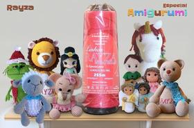 Linha RAYZA Amigurumi - Ideal para Crochê e Amigurumi - Tex 288 - Cor 045 Cereja