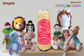 Linha RAYZA Amigurumi - Ideal para Crochê e Amigurumi - Tex 288 - Cor 060 Rafia Linha RAYZA Amigurumi - Ideal para Crochê e Amigurumi - Tex 288 - Cor 060 Rafia
