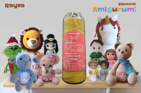 Linha RAYZA Amigurumi - Ideal para Crochê e Amigurumi - Tex 288 - Cor 084 Ouro Velho