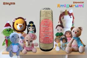 Linha RAYZA Amigurumi - Ideal para Crochê e Amigurumi - Tex 288 - Cor 098 Argila