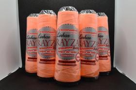 Linha RAYZA Artesanato Fluo Baby Fina Tex 144 cor 193-Laranja Fluo
