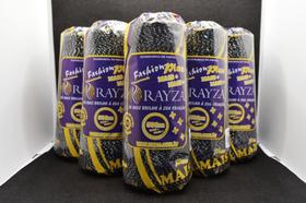 Linha RAYZA Fashion plus Prata Grossa 210-Preto Prata
