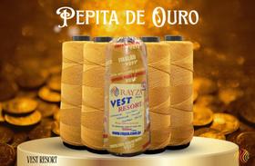 Linha Rayza Vest Resort - Cor 019 Pepita de Ouro - TEX 288 - 500m - Polipropileno Linha Rayza Vest Resort - Cor 019 Pepita de Ouro - TEX 288 - 500m - Polipropileno
