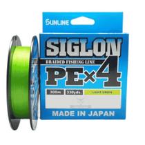 Linha Siglon PE X4 300MT-LIGHT GREEN Linha Siglon PE X4 300MT-LIGHT GREEN